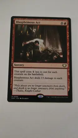 Blasphemous Act Commander: Edge of Eternities Regular - Image 1