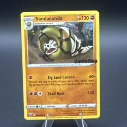 2021 Pokemon TCG Sandaconda #082/163 Battle Styles Gamestop Promo - Image 1
