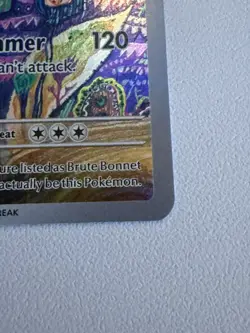 Brute Bonnet Pokemon Paradox Rift 207/182 Illustration Rare - Image 4