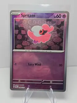Spritzee (Poke Ball Pattern) NM 038/131 SV: Prismatic Evolutions Pokemon - Image 1