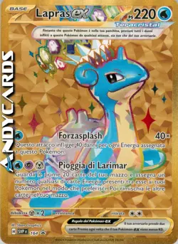 LAPRAS ex 164 • Rara Oro • Promo Scarlatto e Violetto SVP POKEMON - Image 1