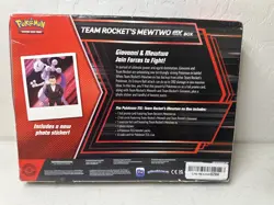 Team Rockets Mewtwo EX Box New Sealed Pokemon TCG (New Sealed) - Image 2