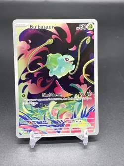 Bulbasaur Illustration Rare - Pokemon Mega Evolution 133/132 NM+ Pack Fresh - Image 1