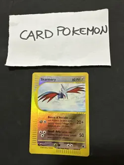 POKEMON EXPEDITION REVERSE-NONHOLO SKARMORY 63/165 NM ITA - Image 1
