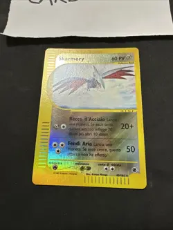 POKEMON EXPEDITION REVERSE-NONHOLO SKARMORY 63/165 NM ITA - Image 3