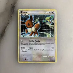 Pokemon - Eevee 48/90 Common Heart Gold Soul Silver: Undaunted - Image 1