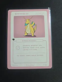 Droogin (Dragonite) 3/38 - 1st Edition Pokederp Second Print Fan Art - Pokemon - Image 1