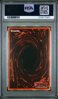 2003 Yu-Gi-Oh! Helpoemer Pharaonic Guardian PGD 1st Edition Ultra Rare PSA 9 - Image 2