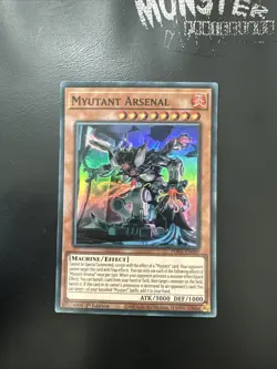 YUGIOH MYUTANT ARSENAL SUPER RARE PHRA-EN089 1ST EDITION - Image 1