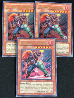 YUGIOH FLAMVELL COMMANDO ANPR-EN086 ULTRA X3 NM - Image 1