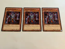 3X Flamvell Fiend DREV-EN096 x3 Yugioh Yu Gi Oh! 3 Playset - Image 1
