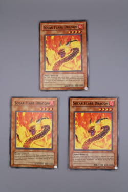 Yu-Gi-Oh! Solar Flare Dragon AST-032 x3 - Image 1