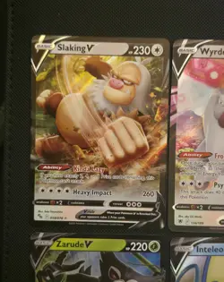 Pokemon Card Bundle Full Art Ultra Rare V Cards Job Lot 13 Near Mint English - Image 3