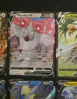 Pokemon Card Bundle Full Art Ultra Rare V Cards Job Lot 13 Near Mint English - Image 4