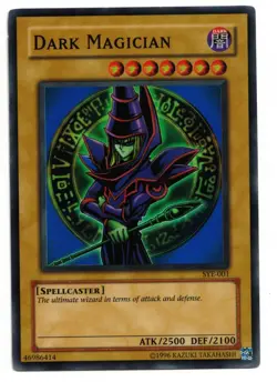 Yu-Gi-Oh Card: Dark Magician SYE-001 Super Rare! GD - Image 1