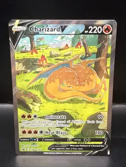 Pokemon TCG Charizard v SWSH260 Sword & Shield Promo Card - Image 1