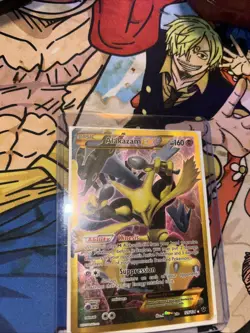 Alakazam EX Fates Collide 125/124 Full Art Holo Secret Rare Pokemon TCG Card - Image 2