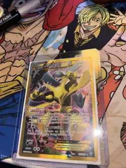 Alakazam EX Fates Collide 125/124 Full Art Holo Secret Rare Pokemon TCG Card - Image 3