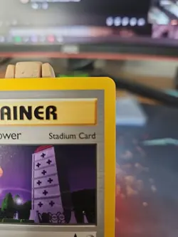 Pokemon Tower Card Blackstar Promo #42 WOTC 1999 Vintage NM - Image 3
