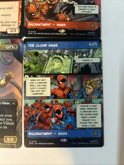 6x Spider-Man MTG HTF Cards - Image 2