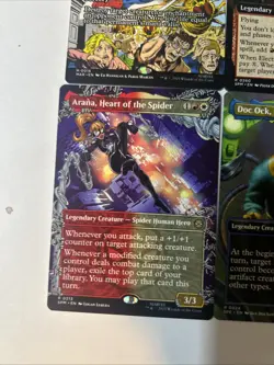 6x Spider-Man MTG HTF Cards - Image 4