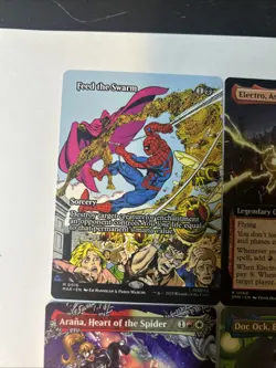6x Spider-Man MTG HTF Cards - Image 5