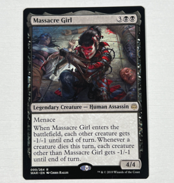 Massacre Girl 099/264 Rare War of the Spark Magic The Gathering MTG Card LP - Image 1