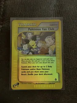 Pokemon TCG Fan Club Aquapolis Reverse Holo Card 130/147 Pokemon - Image 1