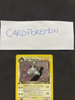 Pokemon Card Dark Magneton 11/82 1ST-Holo-Team Rocket -ita-Exc! - Image 2