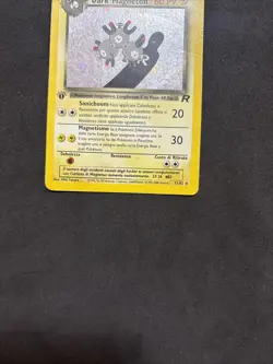 Pokemon Card Dark Magneton 11/82 1ST-Holo-Team Rocket -ita-Exc! - Image 4