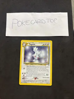 Pokemon Card Togetic 16/111- Neo Genesis -Ita-Holo-swirl-Exc! - Image 1