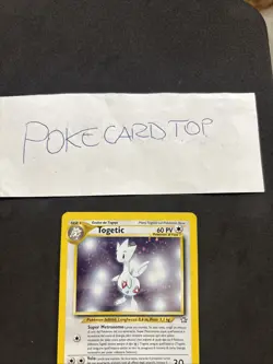Pokemon Card Togetic 16/111- Neo Genesis -Ita-Holo-swirl-Exc! - Image 2