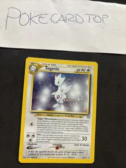 Pokemon Card Togetic 16/111- Neo Genesis -Ita-Holo-swirl-Exc! - Image 4