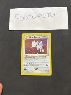 Pokemon Card Light Togetic 15/105 Neo Destiny-Ita-holo -Swirl-Exc! - Image 1