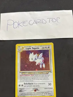 Pokemon Card Light Togetic 15/105 Neo Destiny-Ita-holo -Swirl-Exc! - Image 2