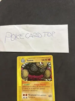 Pokemon Card Golem 14/165 -ita-Holo-good! - Image 2
