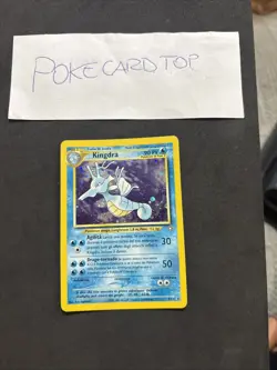 Pokemon Card Kingdra 8/111 Set Neo Genesis-Ita-Holo-good! - Image 1