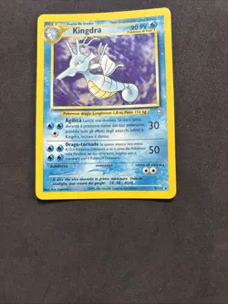 Pokemon Card Kingdra 8/111 Set Neo Genesis-Ita-Holo-good! - Image 3