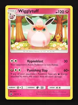 Wigglytuff 72/111 LP Crimson Invasion English Pokemon Card TCG - Image 1