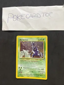 Pokemon Card Heracross 6/111 - Neo Genesis ITA -holo-swirl-good! - Image 1