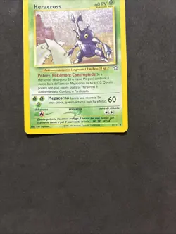 Pokemon Card Heracross 6/111 - Neo Genesis ITA -holo-swirl-good! - Image 3