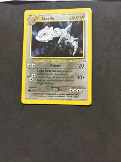 Pokemon Card Steelix 15/111- Neo Genesis-Ita-Holo-good! - Image 3