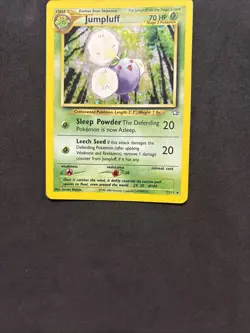 Pokemon Card Jumpluff 7/111 Set Neo Genesis - Holo-eng-good! - Image 3