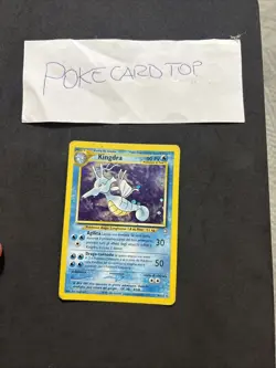 Pokemon Card Kingdra 8/111 Set Neo Genesis-Ita-Holo-swirl-good! - Image 1