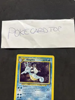 Pokemon Card Kingdra 8/111 Set Neo Genesis-Ita-Holo-swirl-good! - Image 2