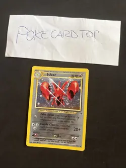 Pokemon Card Scizor 10/75 - Neo Discovery - Holo- Eng-Exc! - Image 1