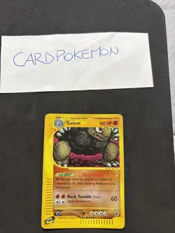 Pokemon Card Golem 49/165-eng-Holo-Reverse-Good! - Image 2