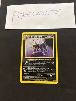 Pokemon Card Houndoom 4/75- Set Neo Discovery -Holo-Ita-good! - Image 1