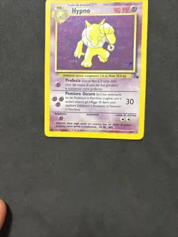 Pokemon Card Hypno 8/62 Fossil -Ita-swirl-Holo-Nm! - Image 3