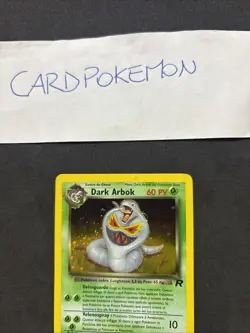 Pokemon Card Dark Arbok 2/82 -Team Rocket-Ita-Holo-Mint! - Image 2